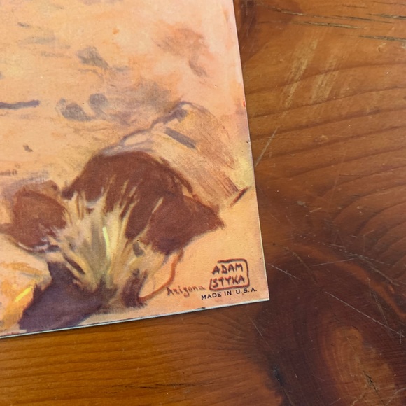 Set of 3 Vintage Cowboy Prints - Vintage Western - Picture 4 of 13